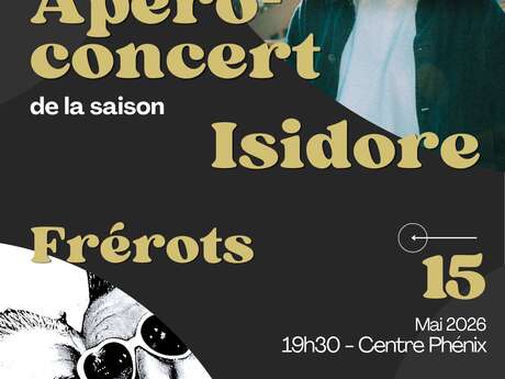 Apéro-Concert avec Isidore