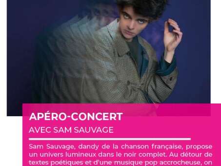 Apéro-Concert avec Sam Sauvage