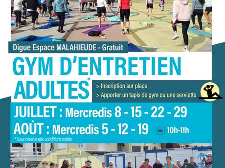 Mairie de Wimereux - Service des sports - Cours de Gym