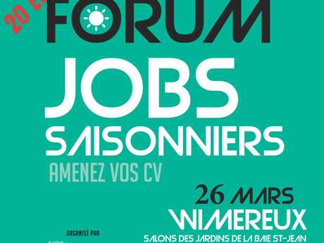 Forum job saisonnier