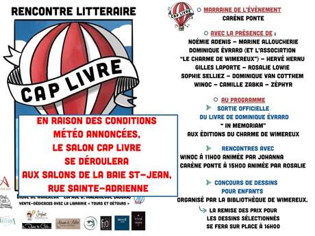 Rencontre littéraire " Cap Livre"