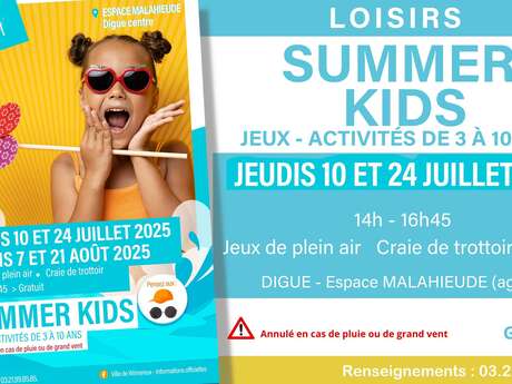 SUMMER  KIDS : MULTI -JEUX