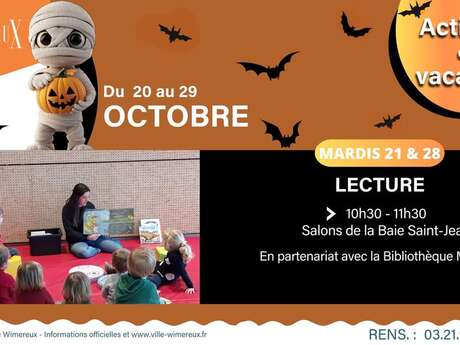 Activités vacances - Lecture Activités vacances - Lecture