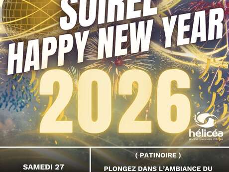 Hélicéa - Patinoire - Soirée Happy New year