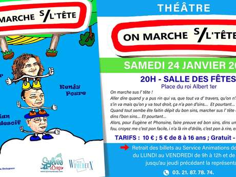 On marche sur/l'tête