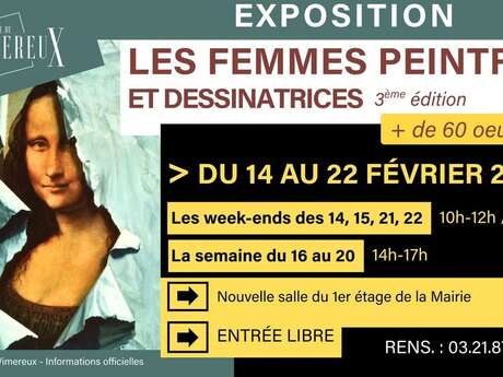 EXPOSITION Les femmes peintres et dessinatrices 3ème édition
