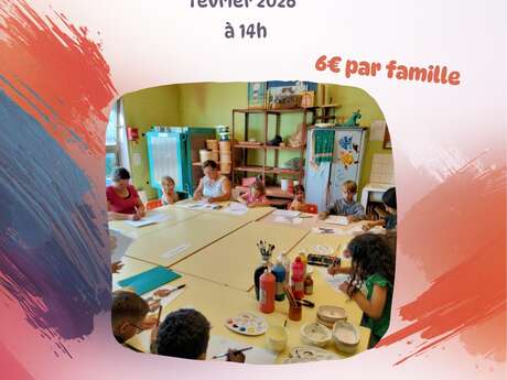 Centre Audrey Bartier - Stage d’art en famille