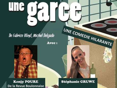 Théâtre : "Mon colocataire est une garce"