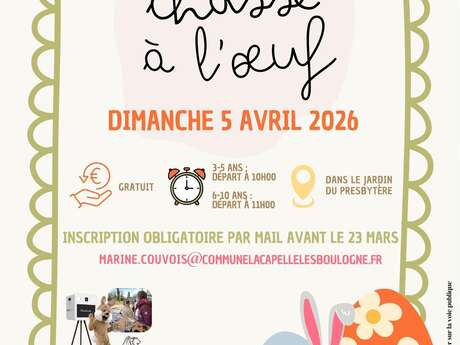 Chasse à l'oeuf
