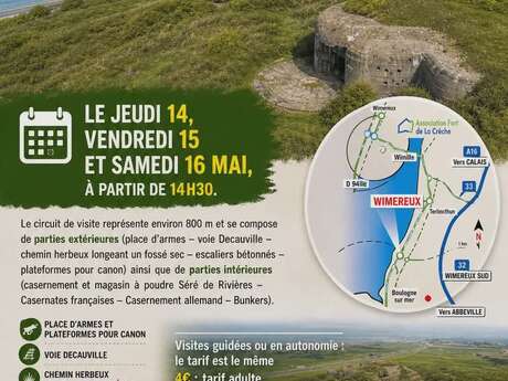 Visite du Fort de la Crèche  - ouverture exceptionnelle