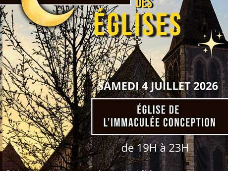 Aeicw : La nuit des églises - L’église de l’Immaculée Conception de Wimereux sera ouverte !…