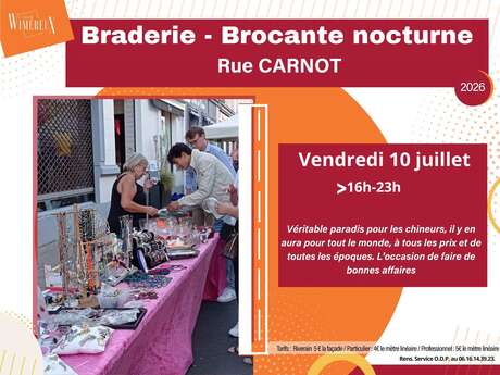 Braderie - Brocante Nocturne