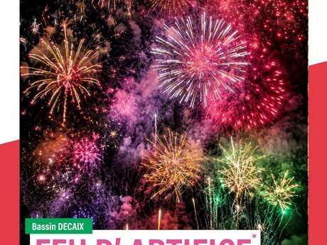 Feu d'artifice et soirée DJ