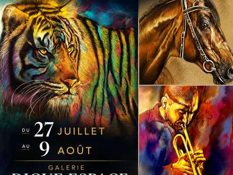 Exposition DIg espace: Siegfried peintures et pastels
