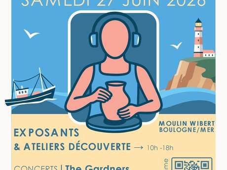 Céramiste Camille Fourmaintraux: Festival "l'Atelier"
