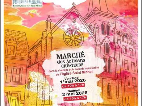 ASESM: Marché des artisans créateurs de Saint Michel