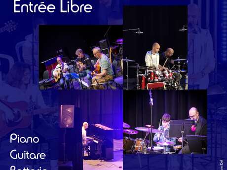Audition piano guitare batterie arts-scène Rock band