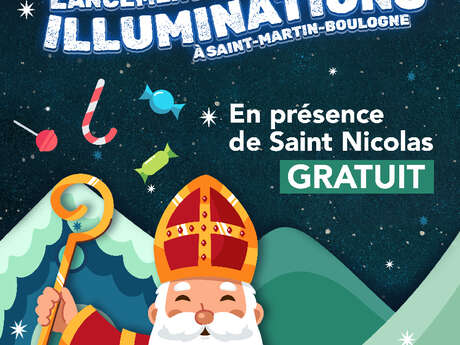 Lancement des illuminations de Noël