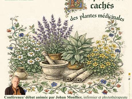 Conférence et débat "Les pouvoirs cachés des plantes médicinales"organisée par l'association de sauvegarde de l'Eglise Saint Michel de Boulogne sur mer