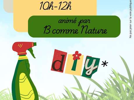 atelier "Faire son détachant textile"