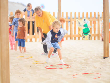 Baby plage au club Mickey
