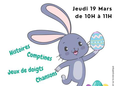 Bébés lectures : spécial pâques