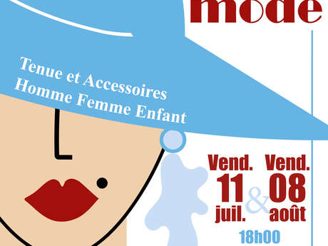 Défile de modes des commerçants