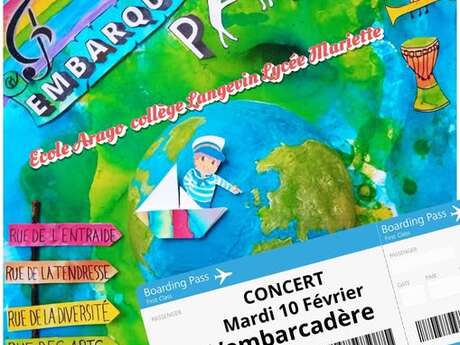 "Venez Embarquer pour la paix"