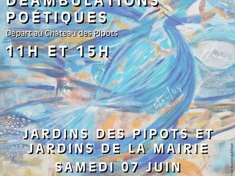 Exposition "Panache" de Nelle et déambulations poétiques
