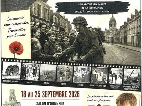 Exposition photographique : " De Bernières-sur-Mer à Boulogne-sur-Mer ", le parcours des libérateurs canadiens