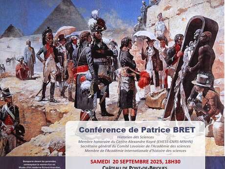 JEP 2025 : Conférence "l'Aigle, le Nid et le Crayon", au Château de Pont de Briques