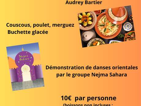Centre Audrey Bartier : Soirée orientale