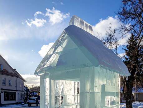 Sculpture sur Glace
