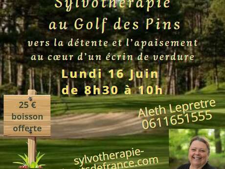 Sylvothérapie au Golf des Pins