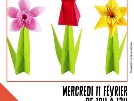 Atelier papercraft : Fleurs et plantes