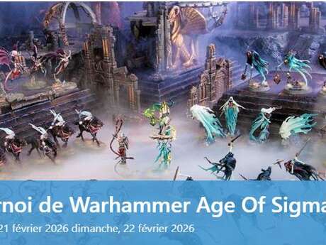 Tournoi de Warhanmer age of sigmar