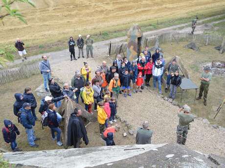 Visite des Bunkers du Mont Saint Frieux -