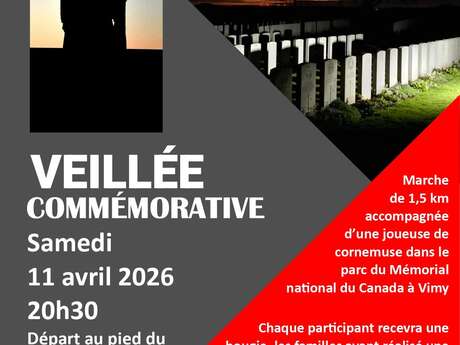Veillée commémorative de la Bataille de la Crête de Vimy
