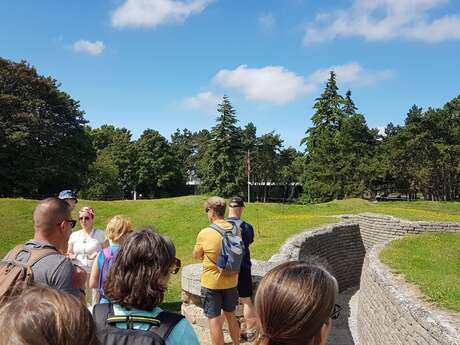 Visites des souterrains et des tranchées Vimy Ridge