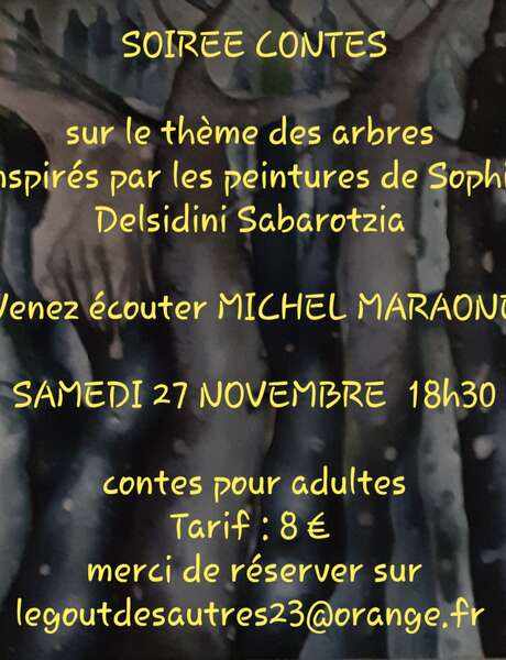 Soirée Contes au Goût des Autres Soirée Contes au Goût des Autres