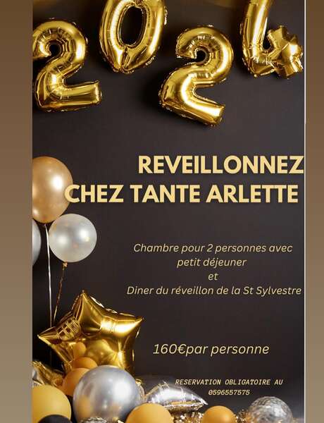 Réveillonnez à l'Hôtel Tante Arlette **