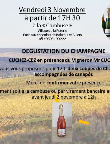 Dégustation de vins d'Alsace (La Cambuse)