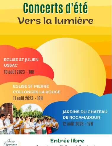 Le chœur Esperanza : concert de l'été Le chœur Esperanza : concert de l'été