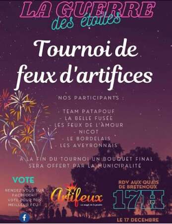 La guerre des étoiles : Tournoi de feux d'artifices