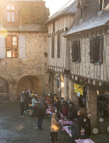 Marché aux truffes de Bretenoux