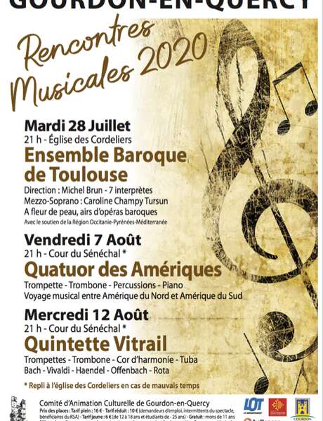 Les Rencontres Musicales de Gourdon Les Rencontres Musicales de Gourdon