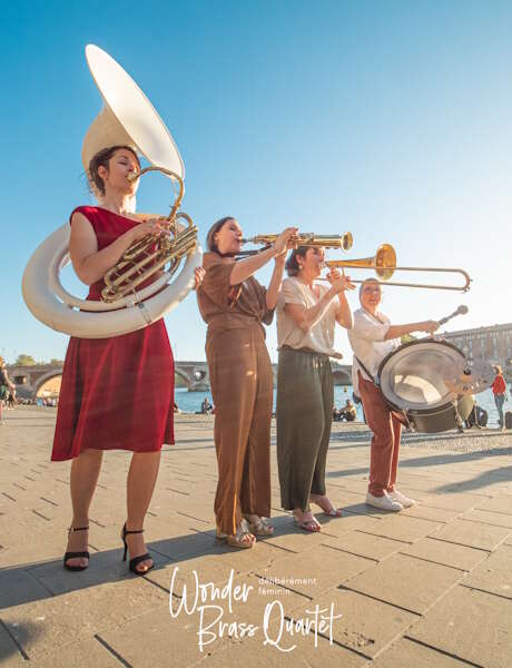 Souillac en Jazz -  Wonder Brass Quartet