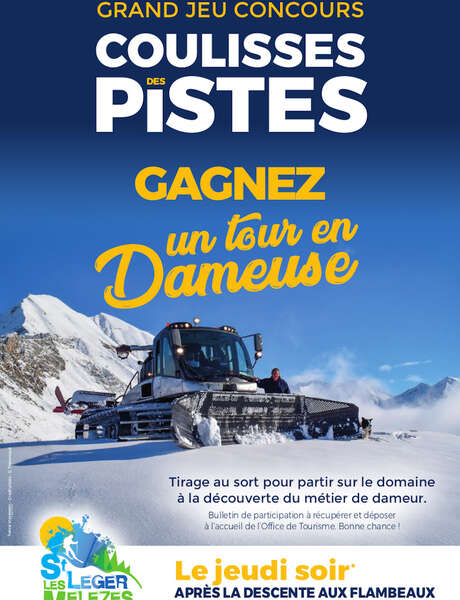 Coulisses des pistes Coulisses des pistes