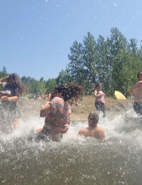 Célé'té, le Big Jump à Sauliac sur Célé
