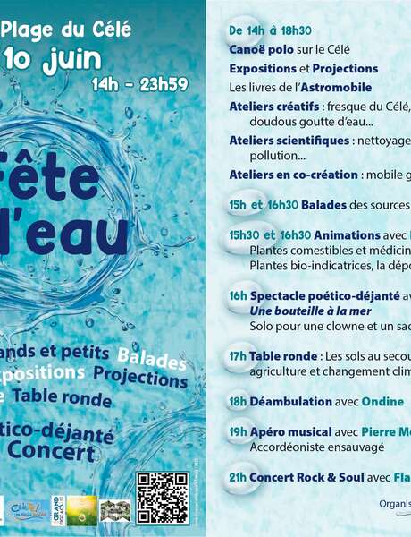 Célé'té à Brengues : fête de l'eau !